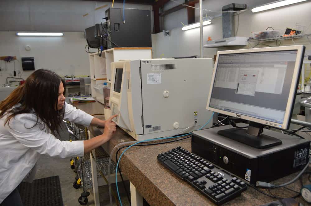 TOC Instrument used to analyze OECD 311 data